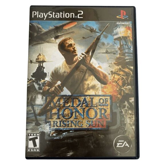 Medal of Honor Rising Sun PS2 Sony PlayStation 2 CIB Complete & TESTED - Picture 1 of 4